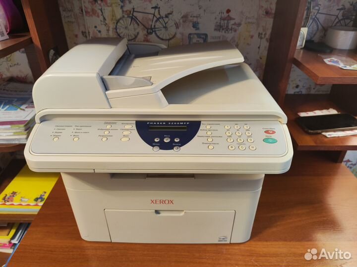 Мфу Xerox Phaser 3200 MFP, сетевой, автоподатчик