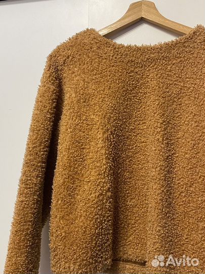 Плюшевая кофта uniqlo