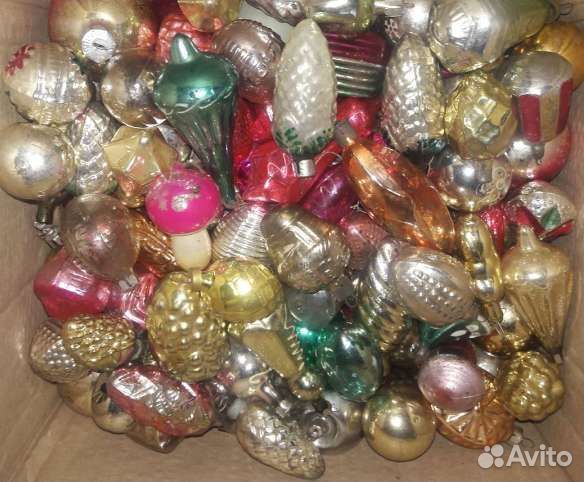 Елочные игрушки СССР