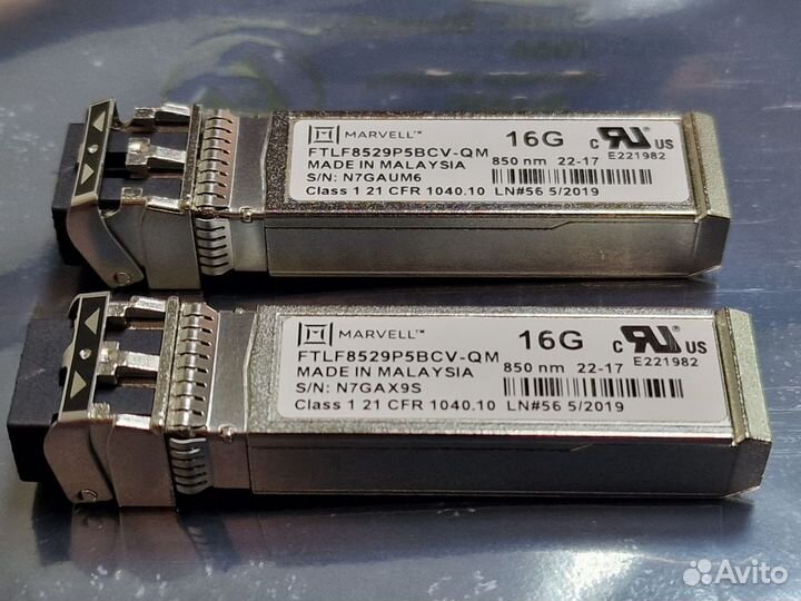 Трансивер SFP+ Qlogic (Finisar) ftlf8529P5BCV-QM