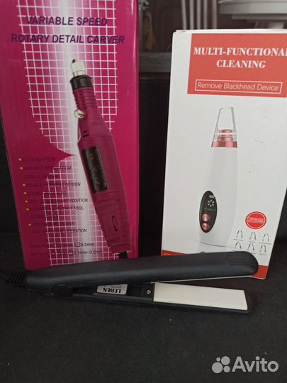 Аппарат для маникюра, аппарат для лица, утюжок