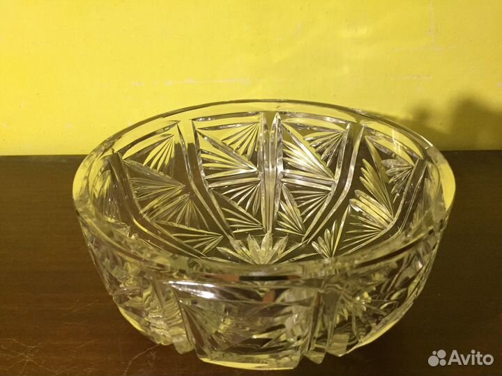 Ваза хрустальная СССР