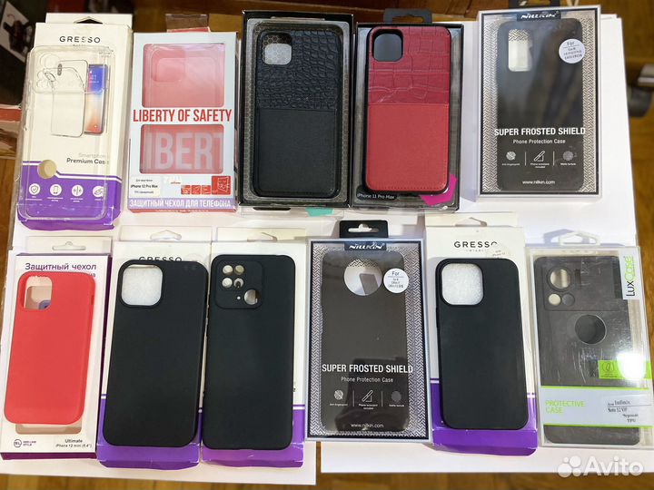 Чехлы и стекла для телефонов