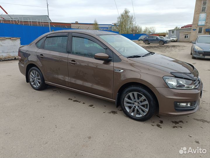 Volkswagen Polo 1.6 AT, 2019, 73 500 км