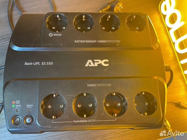 Ибп бесперебойник APC UPS ES 550 / ES 400 / 500/ 5