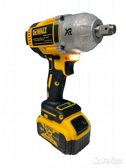 Гайковерт аккумуляторный dewalt 1200 нм