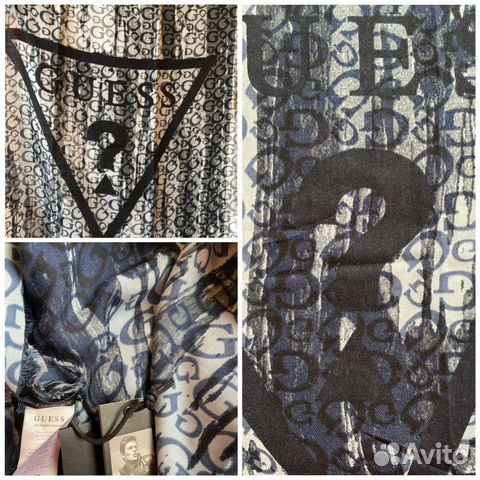 Новый шарф Guess с этикеткой оригинал