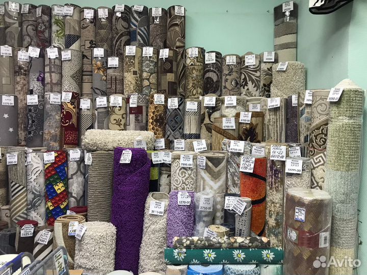 Ковры, паласы, ковровые дорожки, коврики для ванны