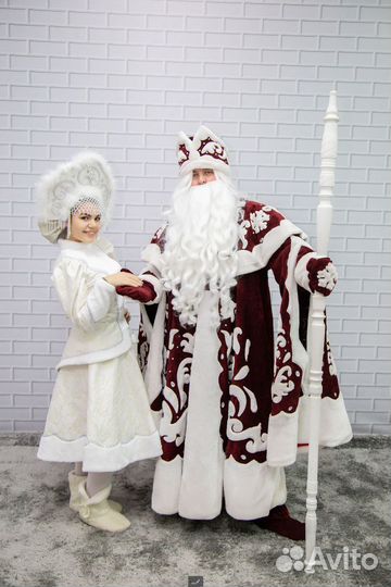 Костюм деда мороза и снегурочки