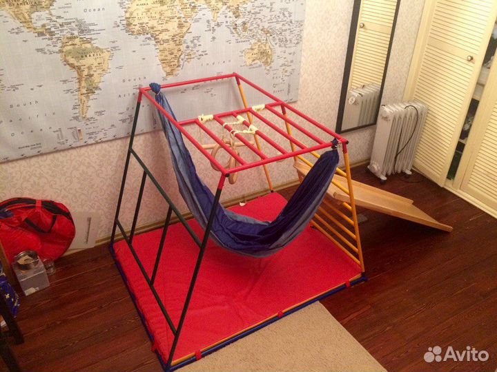 Детский спорт комплекс Ранний старт люкс с допол