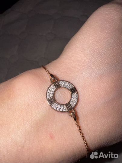 Браслет золотой пoд Tiffany 585 17р