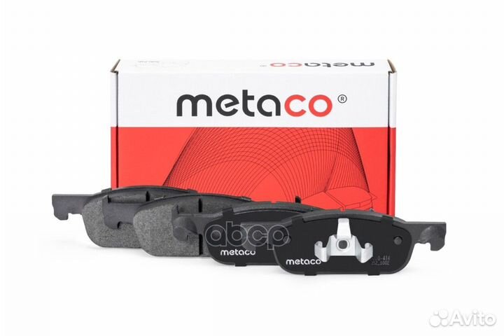 Колодки тормозные renault logan 14- 3000414 metaco