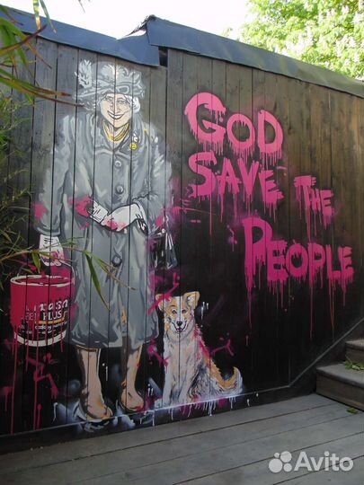 Роспись интерьера, граффити