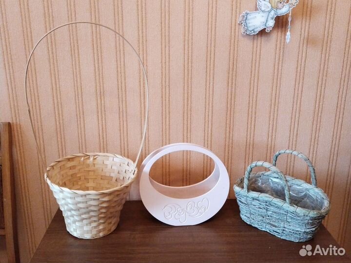 Корзины для декора и цветов