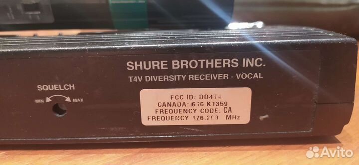 Радио микрофон shure cm58