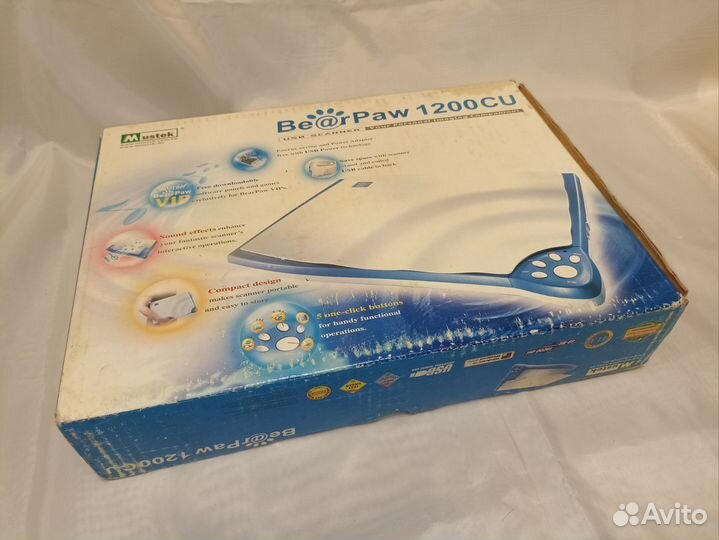 Сканер Mustek BearPaw 1200CU Plus