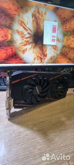 Видеокарта gigabyte rx580gaming-8gb