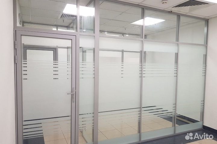 Установка окон / остекление офиса под ключ