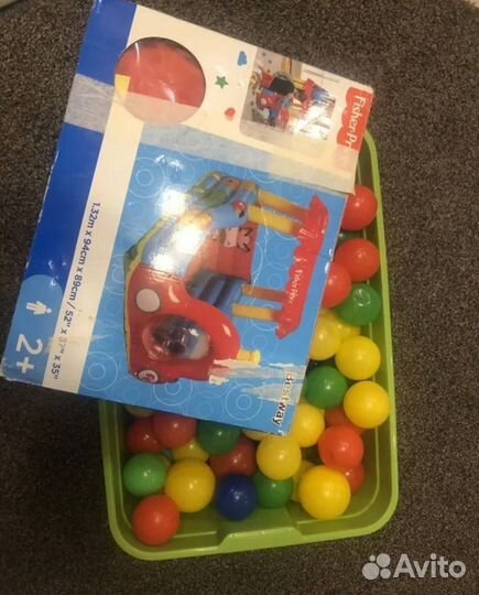 Сухой бассейн с шариками (детский)