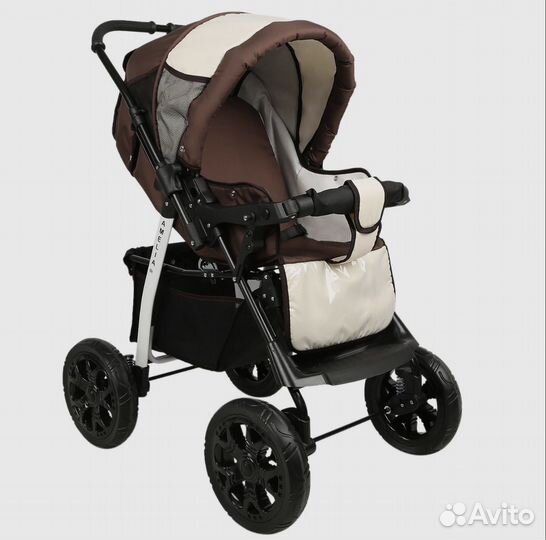 Коляска-трансформер с люлькой-переноской