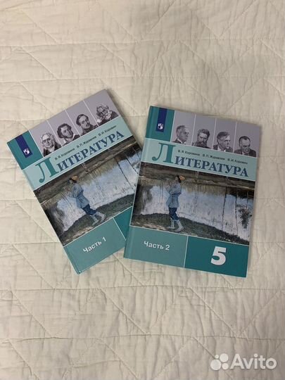 Комплект учебников по литературе 5 класс