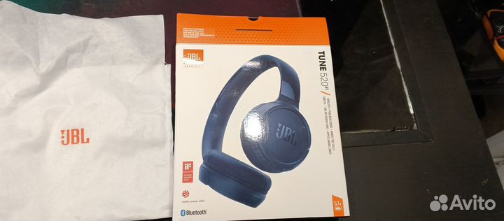 Блютуз наушники JBL tune 520 BT