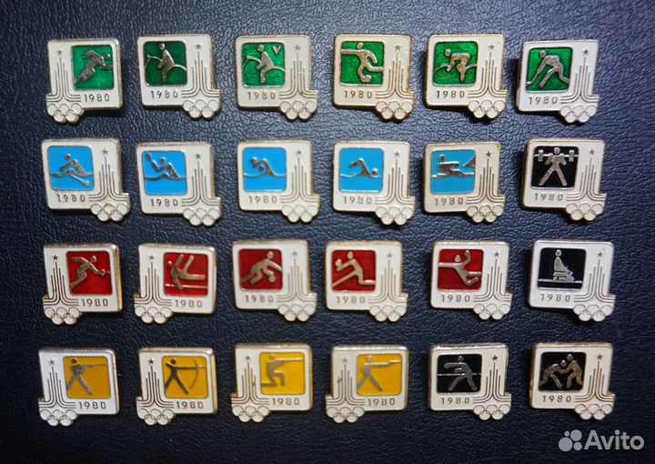 Спорт. Олимпиада-80. Москва-1980. Набор