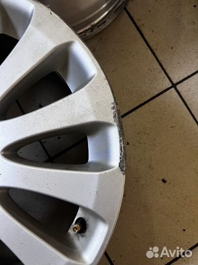 Литье диски r16 5x100 subaru комплект из 4 штук