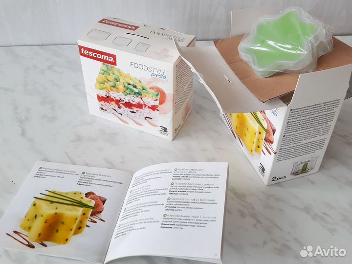 Формочки для красивой подачи салата Tescoma