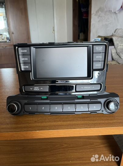 Штатная магнитола на hyundai solaris 2