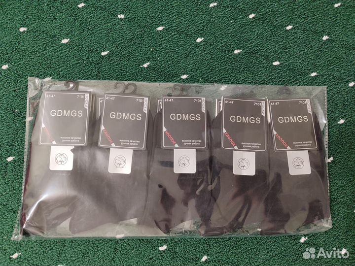 Носки средней длины хлопковые - 10 пар