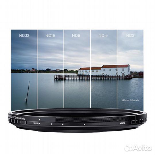 Светофильтр K&F Concept MagneticNano-X ND2-32 77мм