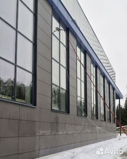 Мытьё окон, фасадов, витрин, вывесок