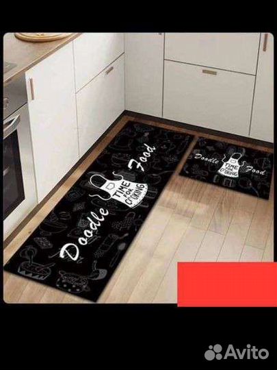Коврик для кухни безворсовые (2шт.) 40х60+40х120