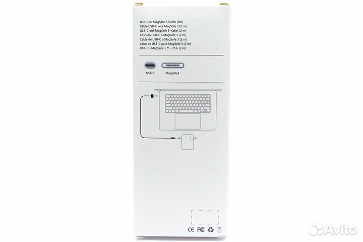 Кабель для зарядки Apple USB-C на Magsafe 3 2метра