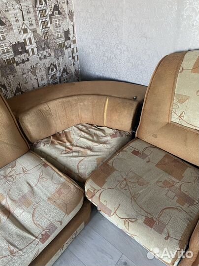 Угловой диван бу