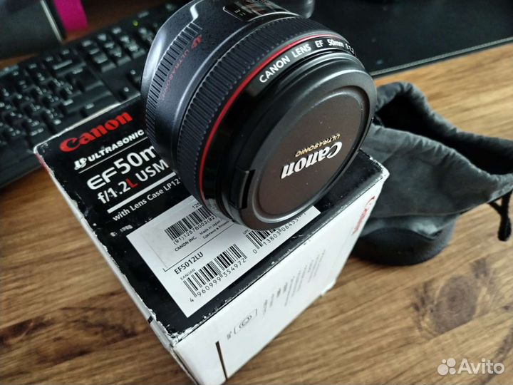 Объектив Canon EF 50mm f/1.2 usm