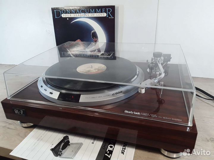 Проигрыватель винила Victor QL-7. Japan. идеал