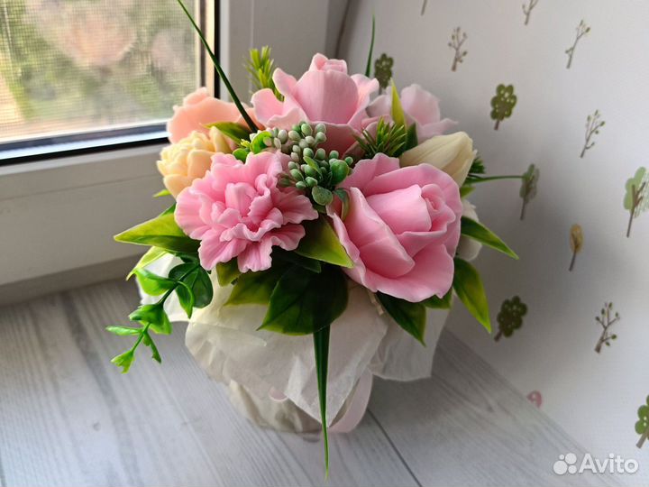 Букет из мыла к 1 сентября