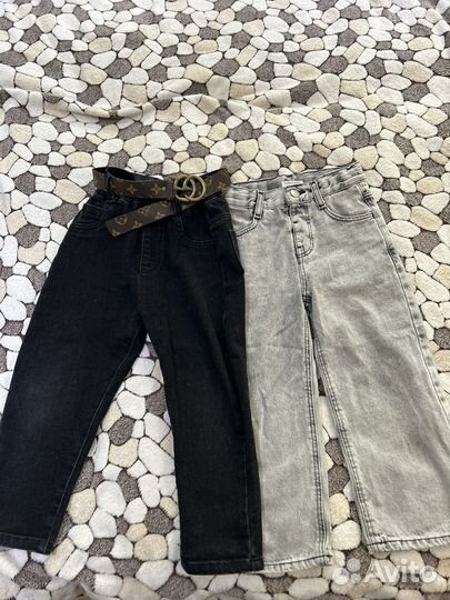 Джинсы для девочки 104
