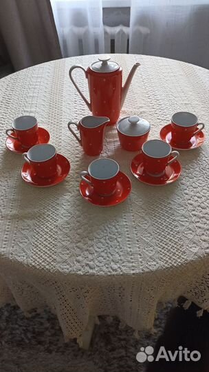 Кофейный сервиз kahla гдр