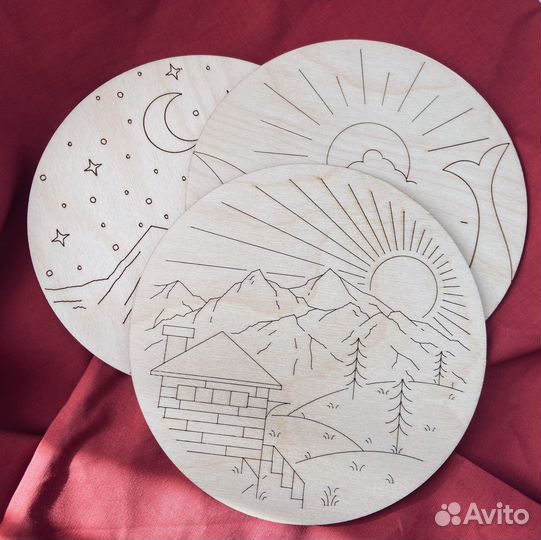 Заготовки для творчества деревянные