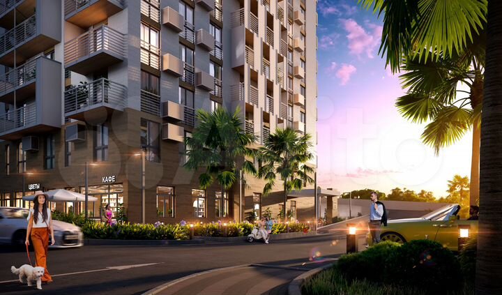 2-к. квартира, 65,5 м², 14/16 эт.