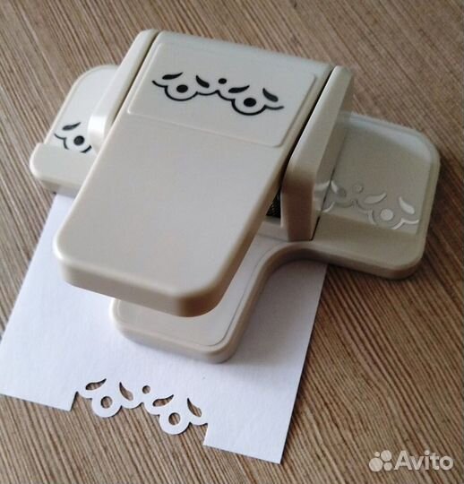 Дырокол фигурный для края