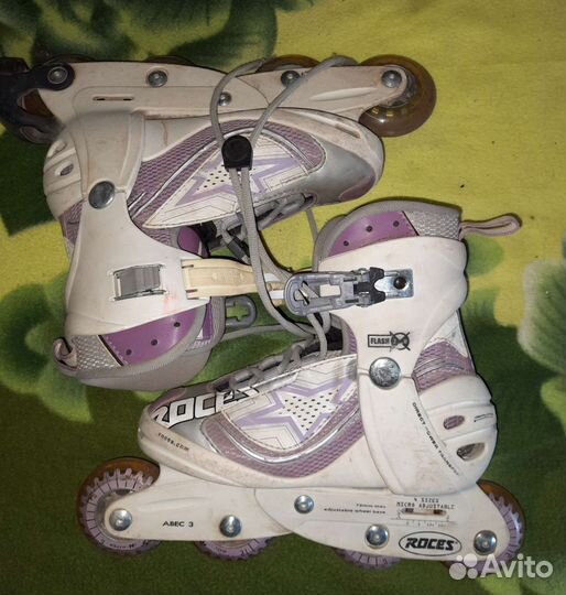 Роликовые коньки размер 30-35
