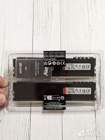 Ddr4 3200 16gb (2x 8gb) CL16 / Fury Beast Black