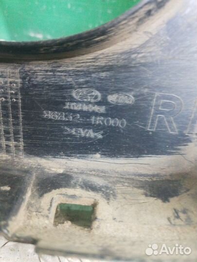 Брызговик передний правый Hyundai Solaris 2017