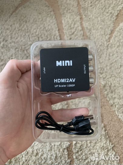 Переходник hdmi в AV RCA
