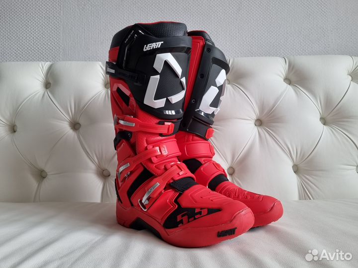 Кроссовые Мотоботы Leatt Boot 5.5 Flexlock RED