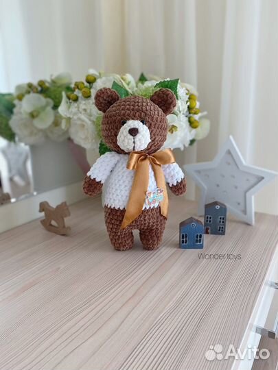 Плюшевые мишки ручной работы